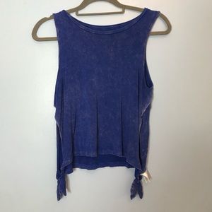 Tank top with ties